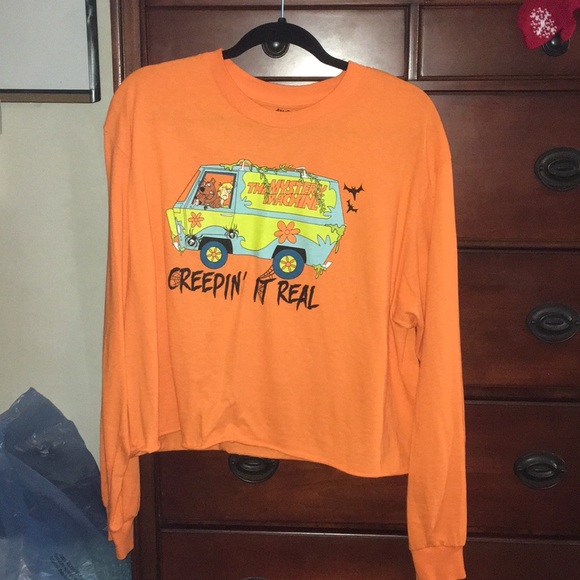 Tops | Spooky Scoobydoo Crop Top | Poshmark
